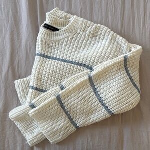 Moon & Madison Striped Knit Sweater